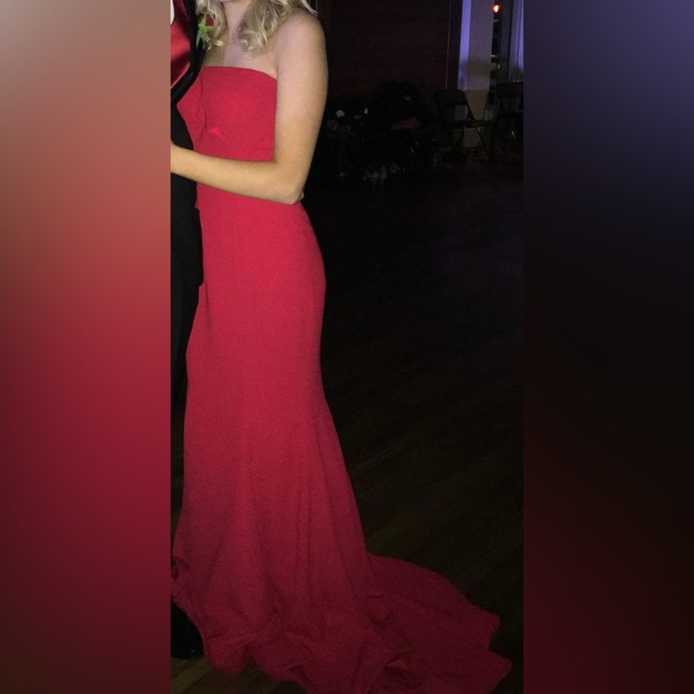 Red Prom Dress size 4